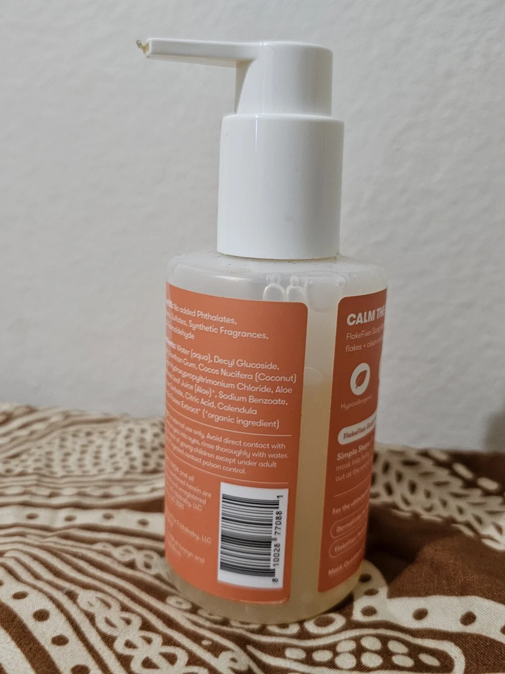 Oh Cr*p! Cradle Cap FlakeFixer Scalp Spray & Mask – Coral